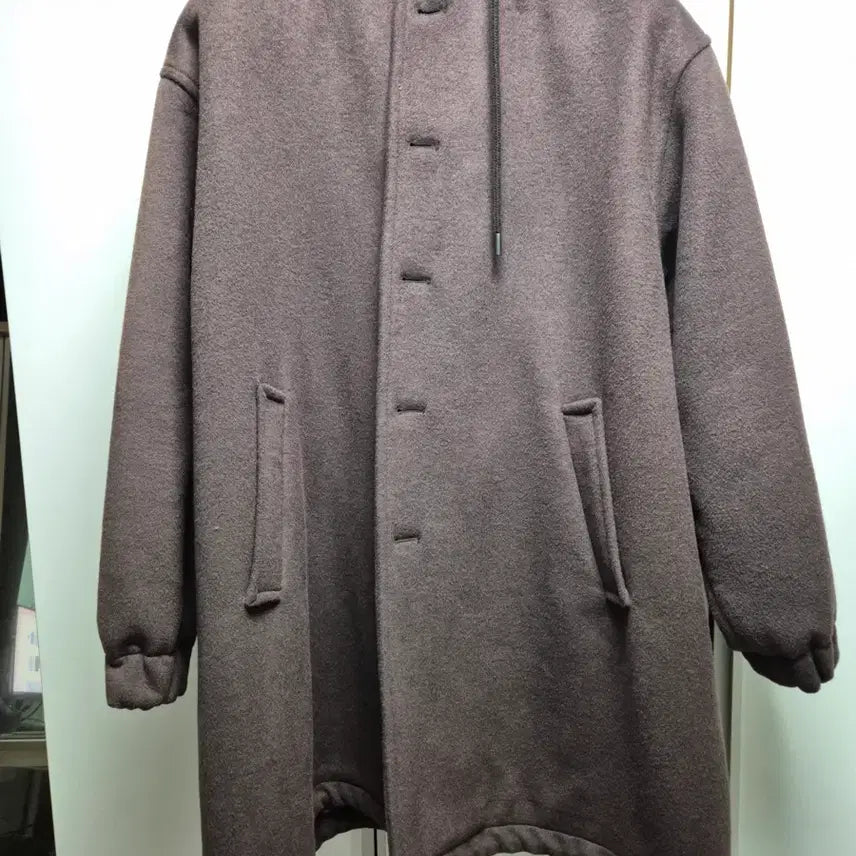 [BUNJANG] Hubs Hooded Coat Brown / 후브스 후드코트 브라운