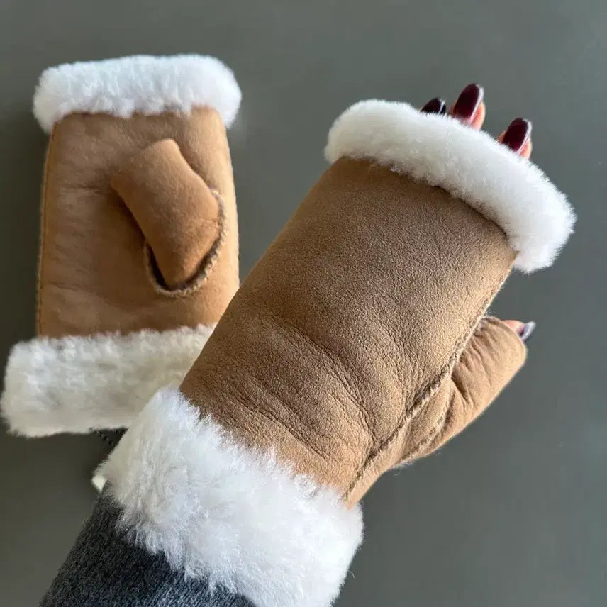 [BUNJANG] UGG Fingerless Gloves / 어그[UGG] 핑거리스 장갑