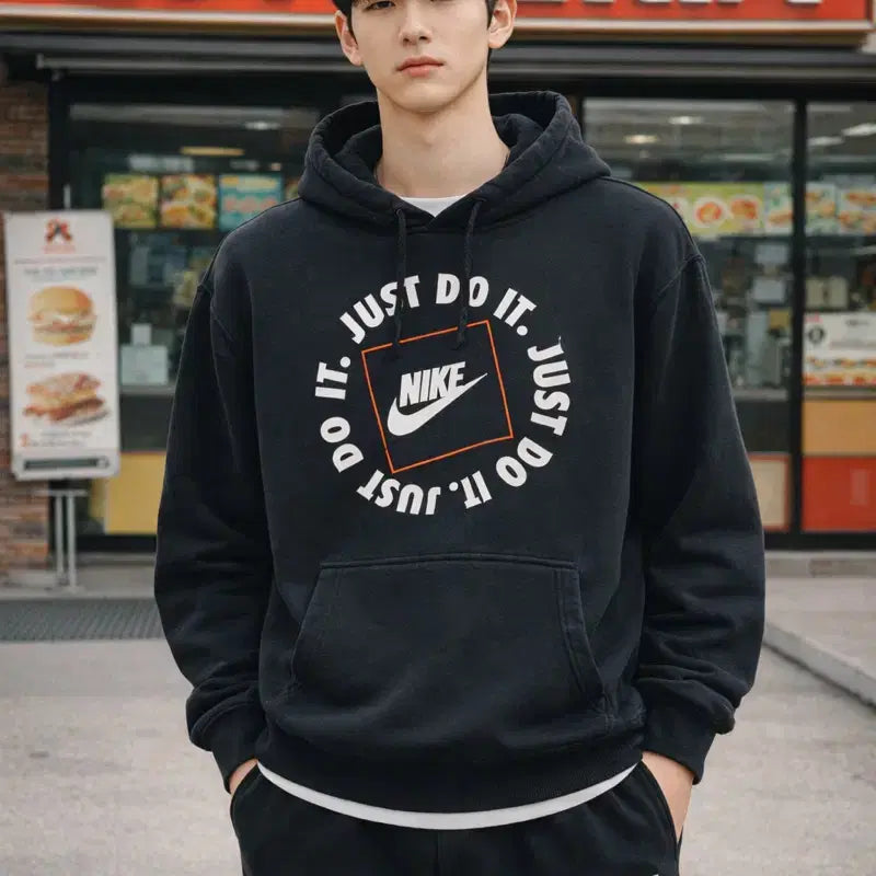 [BUNJANG] Nike JDI Fleece Hoodie (DN4443-010) / [남자-105]나이키 JDI 플리스 후드티