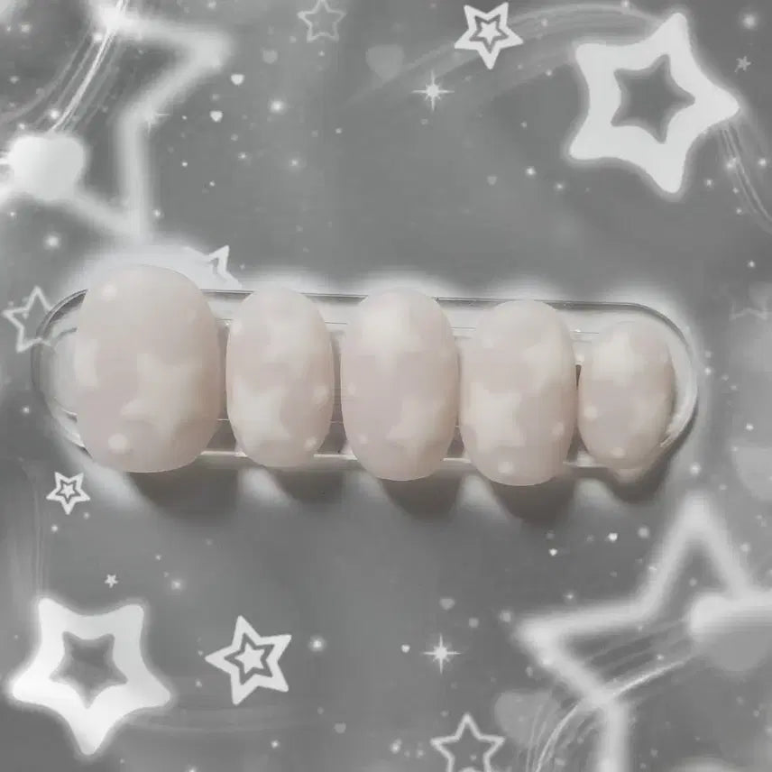 [BUNJANG] Star Nail Stickers / 무광 별 네일
