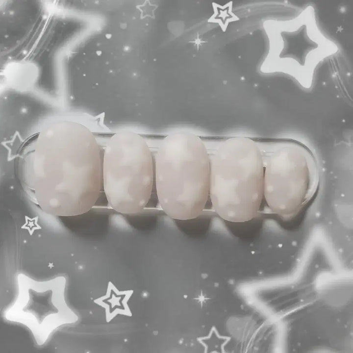 [BUNJANG] Star Nail Stickers / 무광 별 네일