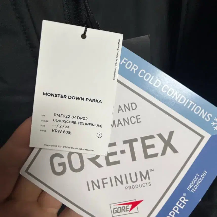 [SOLD OUT] 모이프 / 몬스터 파카 / 블랙 / 2사이즈 /39만