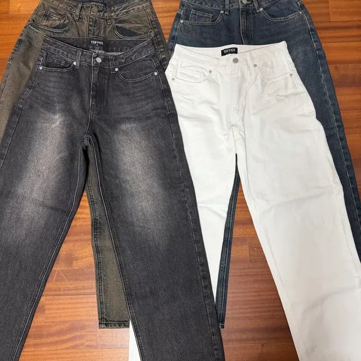 [BUNJANG] Topi Wide Denim Pants Bundle Set / 토피 와이드데님 팬츠 일괄(개별X)