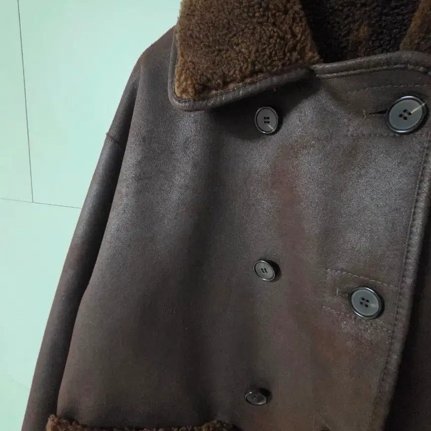 [BUNJANG] Studio Tomboy Reversible Shearling Jacket / 스튜디오 톰보이 리버시블 무스탕 새옷 판매(양면가능. 프리사이즈)