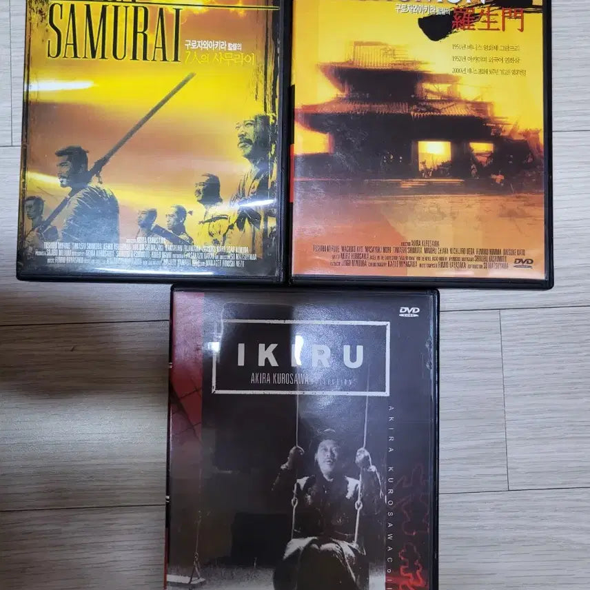 [BUNJANG] Akira Kurosawa Masterpiece Collection DVD / 구로자와아키라 명작 콜렉션 DVD