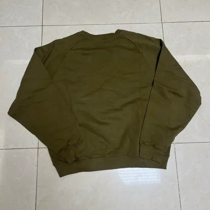 [BUNJANG] Capital Grizzly Sweatshirt - Khaki / [L]캐피탈 퍼 그리즐리 스웨트 맨투맨 카키