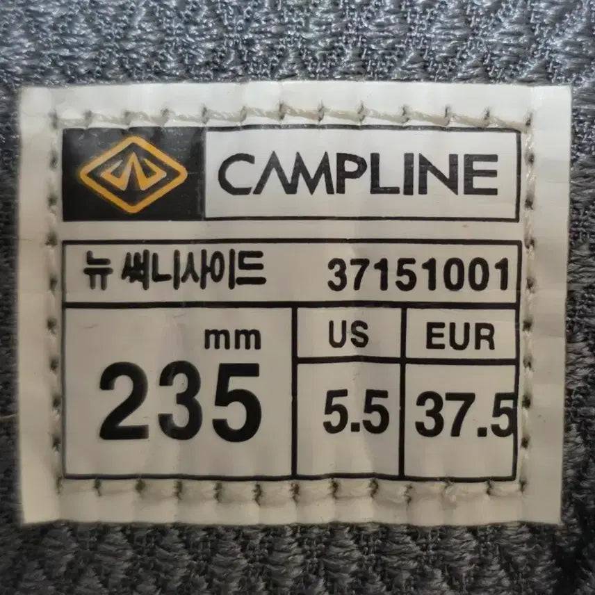 [SOLD OUT] 캠프라인 CAMPLINE 고어텍스 등산화 트레킹화 여성용 235