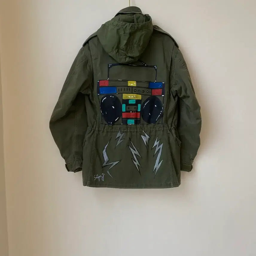 [BUNJANG] Niko and... M65 2nd Painted Reproduction Jacket / M65 2nd painted repro