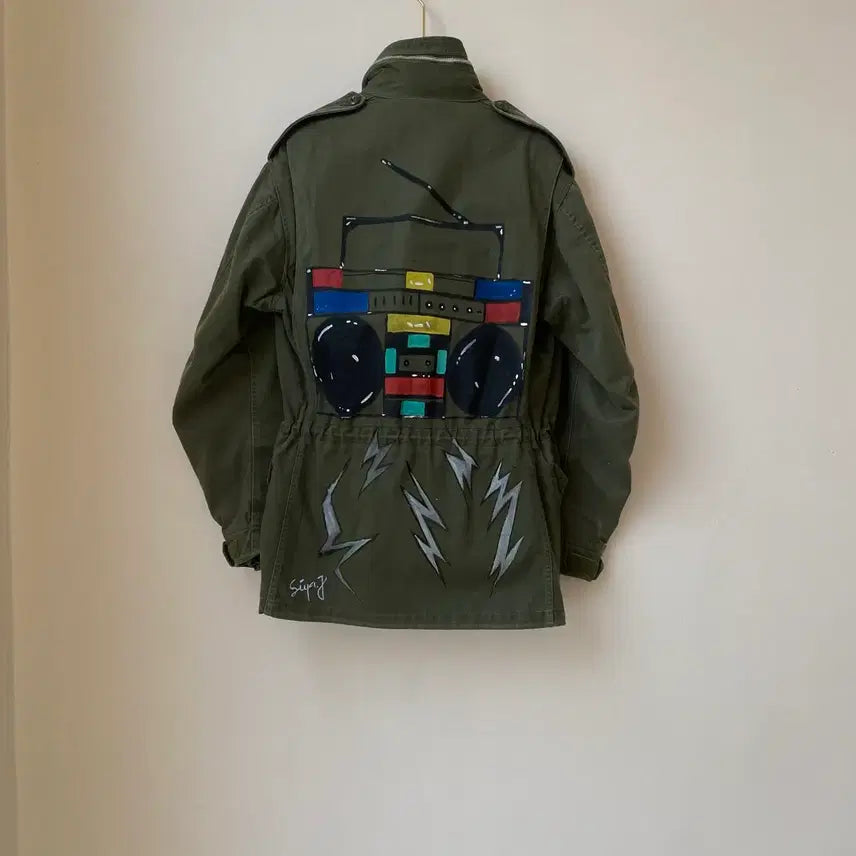 [BUNJANG] Niko and... M65 2nd Painted Reproduction Jacket / M65 2nd painted repro