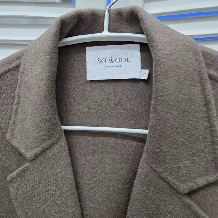 [BUNJANG] So wool Knit Panel Handmade Jacket / 쏘울 So wool 니트패널 핸드메이드 자켓