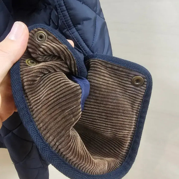 [BUNJANG] Polo Ralph Lauren Campton Quilted Jacket Suede Navy XL / [105]정품 폴로 랄프로렌 캠튼 퀼팅자켓 스웨이드 네이비 XL