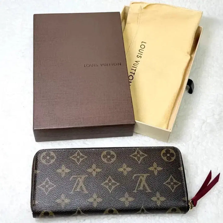 [BUNJANG] Louis Vuitton Clemence Wallet Monogram (Fuchsia) / 루이비통 클레망스 월릿 모노그램 (푸시아)