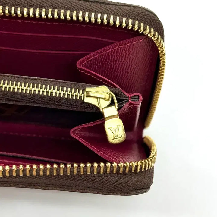 [BUNJANG] Louis Vuitton Clemence Wallet Monogram (Fuchsia) / 루이비통 클레망스 월릿 모노그램 (푸시아)