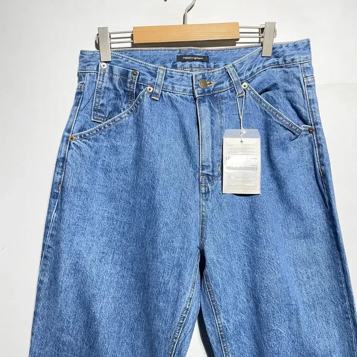 [BUNJANG] HATCHINGROOM Denim Wide Pants / 새상품 HATCHINGROOM 데님 와이드 팬츠