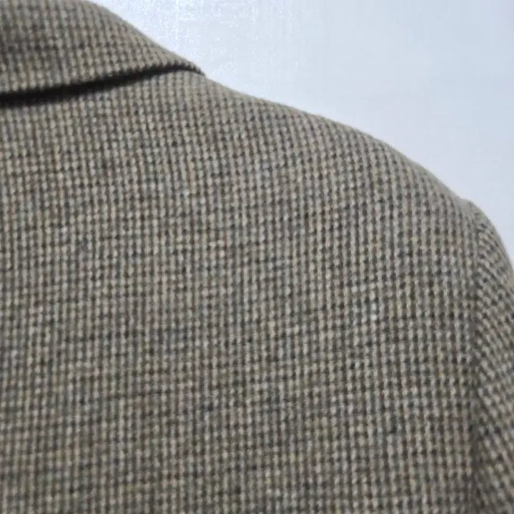 [BUNJANG] LAP Wool Blend Checkered Boxy Fit Semi-Double Jacket S / LAP 울혼방 체크 박시핏 세미 더블쟈켓 S