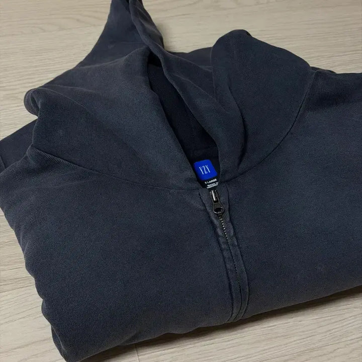 [BUNJANG] YZY Poetic Black Zip-Up Hoodie / 이지 YZY 집업 후드 포에틱 블랙 XL