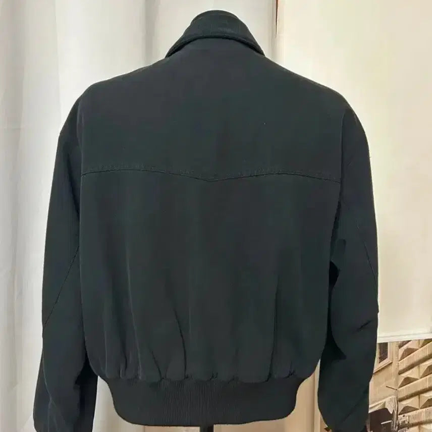 [BUNJANG] Tony Wek Black Blouson Jacket / 토니웩 블랙 블루종 자켓