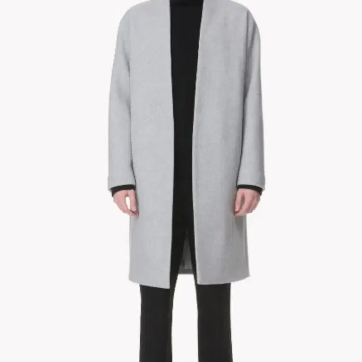 [BUNJANG] System Homme Collarless Coat Jacket / 시스템옴므 카라리스 코트 자켓