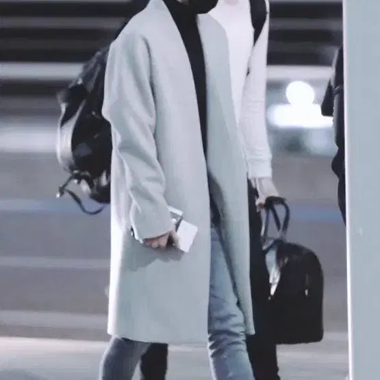 [BUNJANG] System Homme Collarless Coat Jacket / 시스템옴므 카라리스 코트 자켓