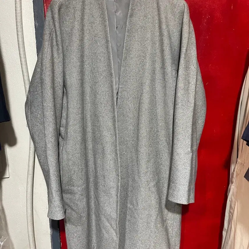 [BUNJANG] System Homme Collarless Coat Jacket / 시스템옴므 카라리스 코트 자켓