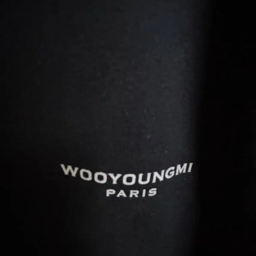 [BUNJANG] WooYoungMi Tulip Hoodie Black Size 48 / 우영미 튤립 후드티 48사이즈 블랙