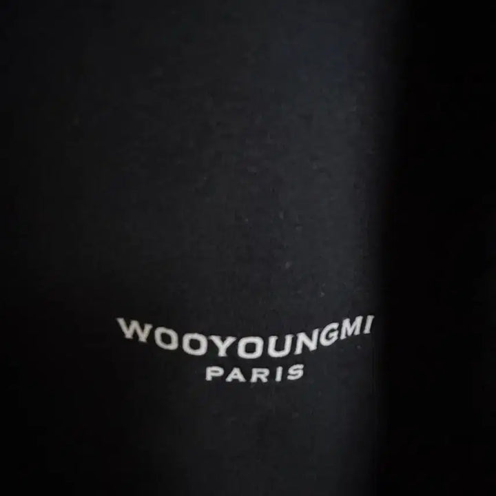 [BUNJANG] WooYoungMi Tulip Hoodie Black Size 48 / 우영미 튤립 후드티 48사이즈 블랙