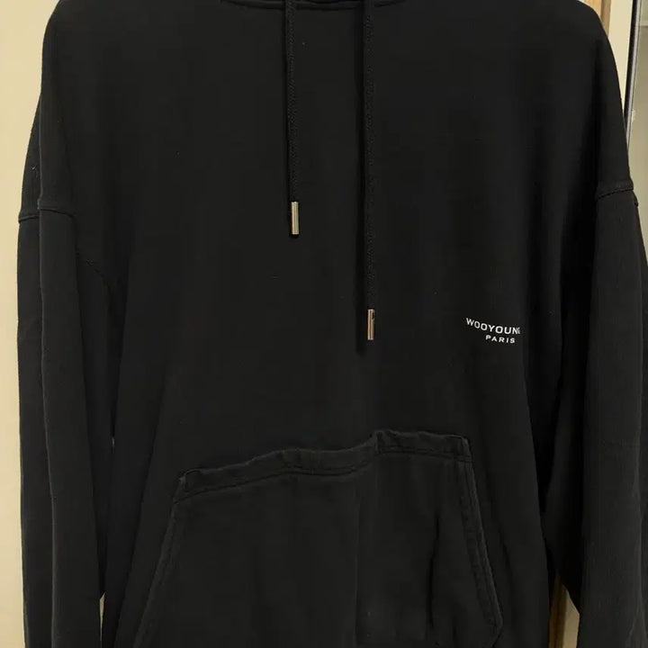 [BUNJANG] Wooyoungmi Tulip Hoodie Black / 우영미 튤립 후드티 48사이즈 블랙