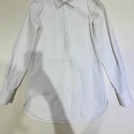 [BUNJANG] Celine White Striped Blouse / 셀린느 화이트 셔츠 블라우스