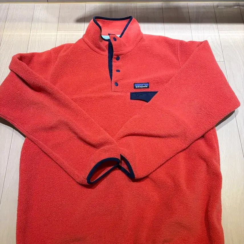 [BUNJANG] Patagonia Synchilla Salmon Pink Fleece Jacket / [우먼L]파타고니아 신칠라 살몬핑크