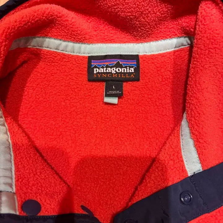 [BUNJANG] Patagonia Synchilla Salmon Pink Fleece Jacket / [우먼L]파타고니아 신칠라 살몬핑크
