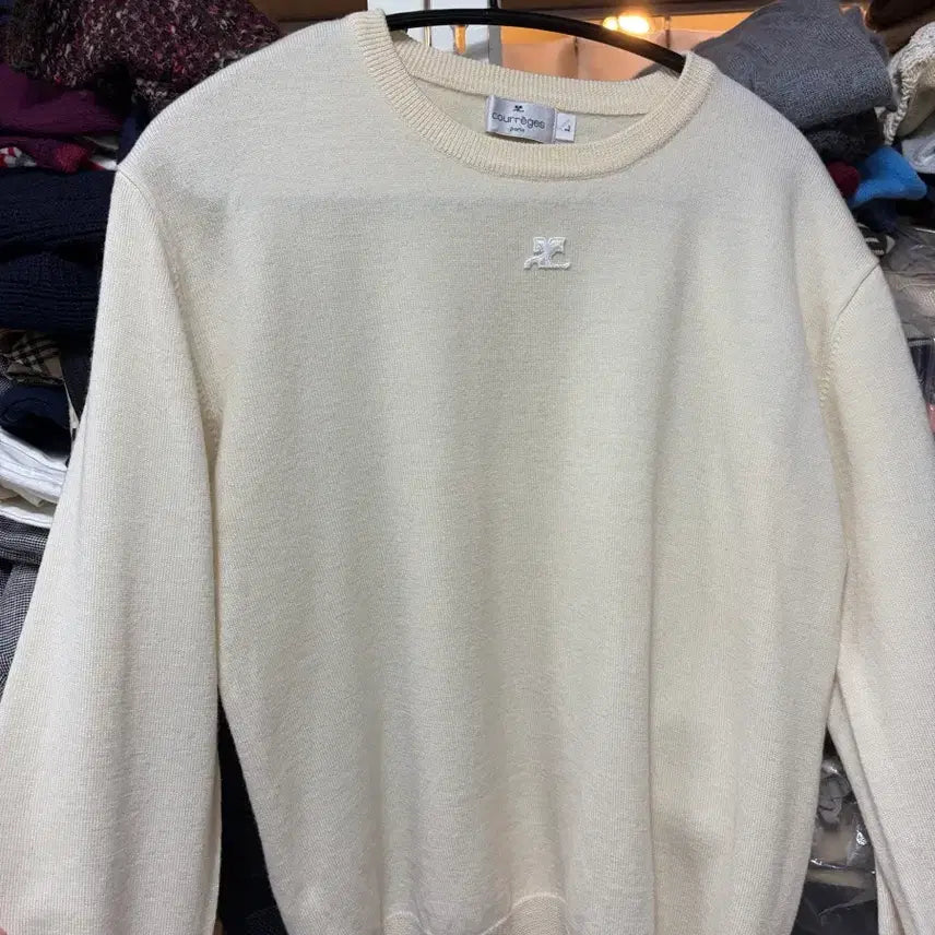 [BUNJANG] Courreges Knit Sweater / 꾸레쥬 니트