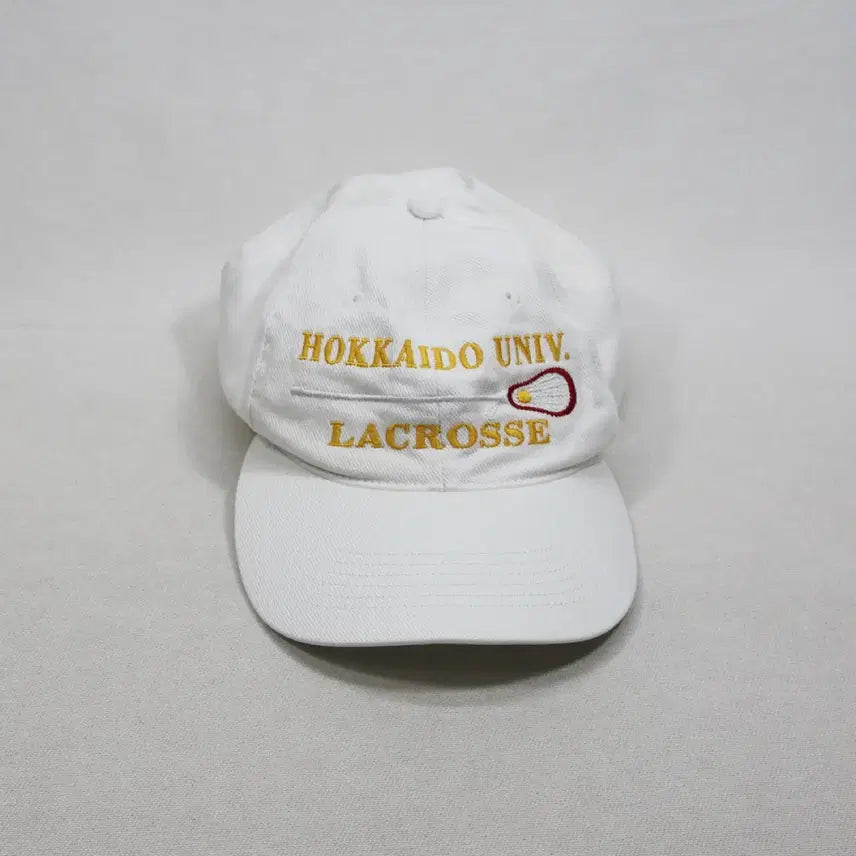 [BUNJANG] Hokkaido University Embroidered Ball Cap / (착용컷) HOKKAIDO UNIV. 자수 볼캡