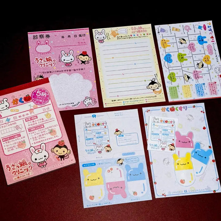 [BUNJANG] Retro Stationery Bundle - 30 Pieces / 헤이세이 고전지류 소분 34장 고전산엑스지류 일본문구