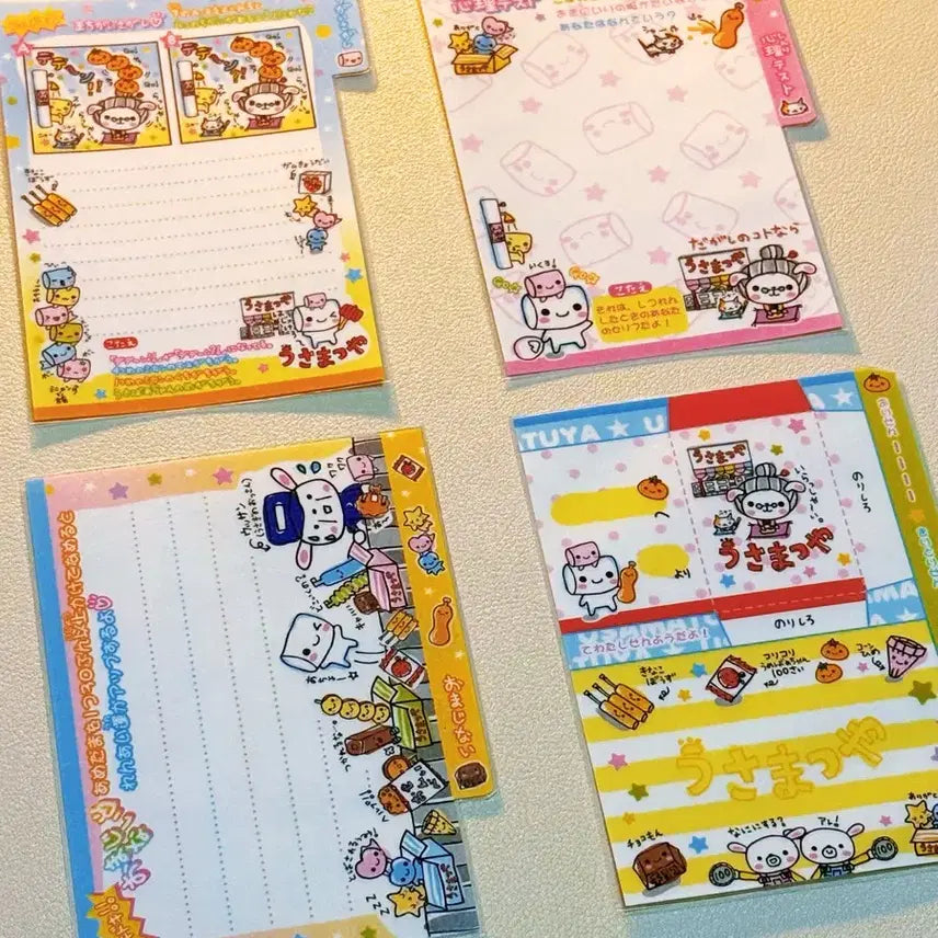 [BUNJANG] Retro Stationery Bundle - 30 Pieces / 헤이세이 고전지류 소분 34장 고전산엑스지류 일본문구