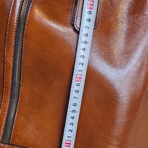 [BUNJANG] LITCHI Brown Leather Backpack / LITCHI갈색 가죽 백팩 남성여성 가방