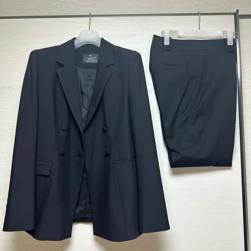 [BUNJANG] Flowme Classic Double Jacket & Slacks Set / 플로움 클래식 더블자켓+ 슬랙스 셋업