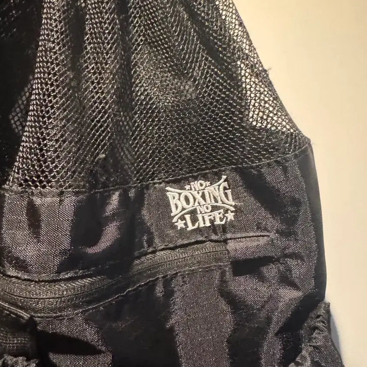 [BUNJANG] LIFE ON THE BOXING Mesh Bag / LIFE ON THE BOXING 검정색 메쉬 가방