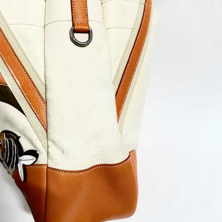 [BUNJANG] Prada Sea Life Canvas Big Tote Bag / 프라다 Sea Life 카나파 캔버스 빅 토트백