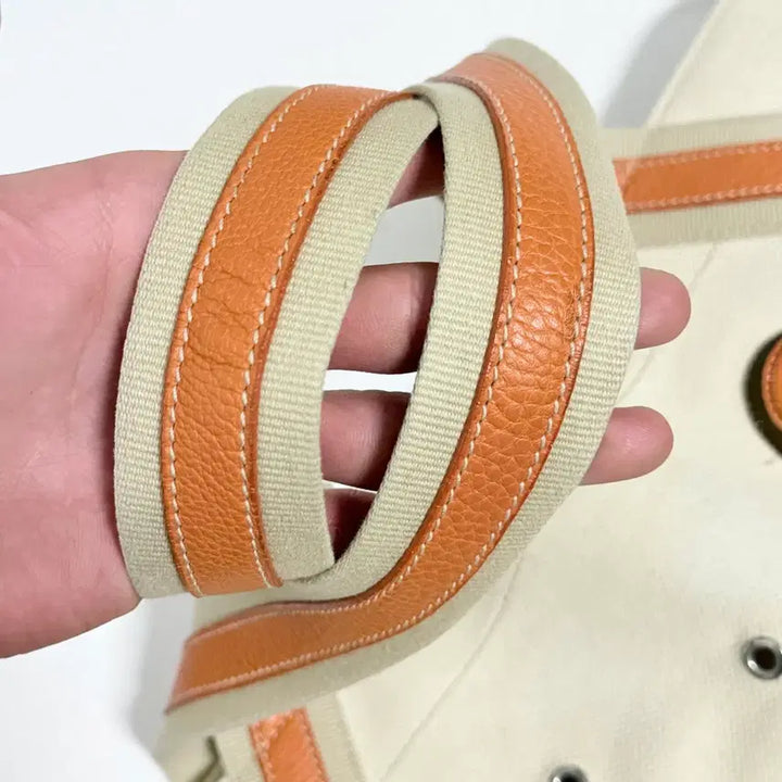 [BUNJANG] Prada Sea Life Canvas Big Tote Bag / 프라다 Sea Life 카나파 캔버스 빅 토트백