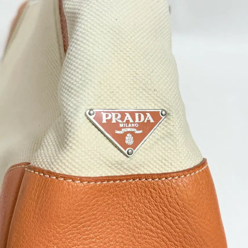 [BUNJANG] Prada Sea Life Canvas Big Tote Bag / 프라다 Sea Life 카나파 캔버스 빅 토트백