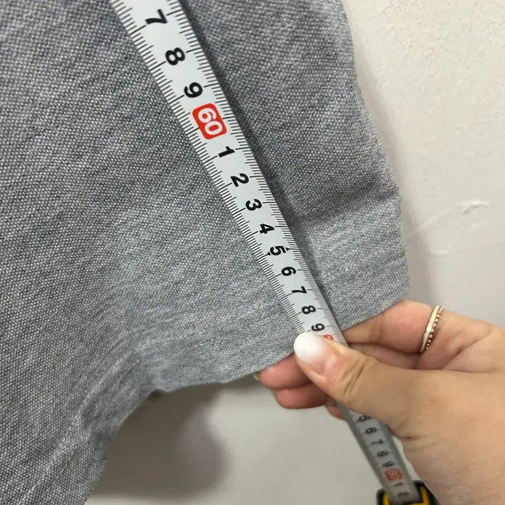 [BUNJANG] HAZZYS Gray Short Sleeve Polo Shirt L / HAZZYS 헤지스 그레이 반팔 폴로티 L