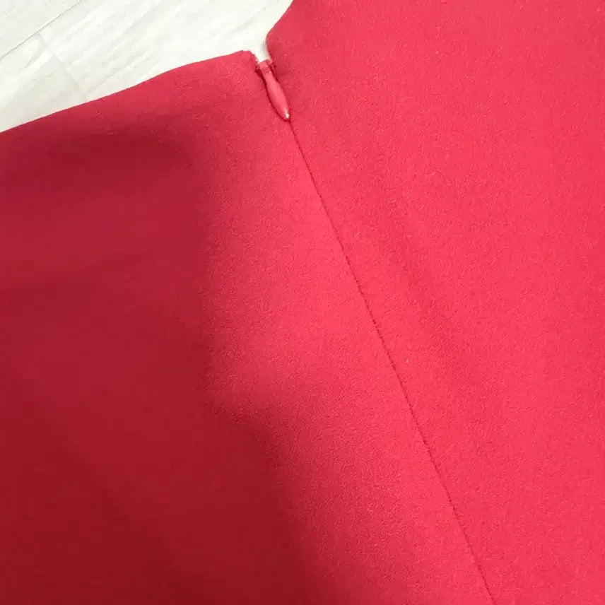 [BUNJANG] A-line Skirt (Size 66) / 꼼빠니아 레드 A라인 스커트 66