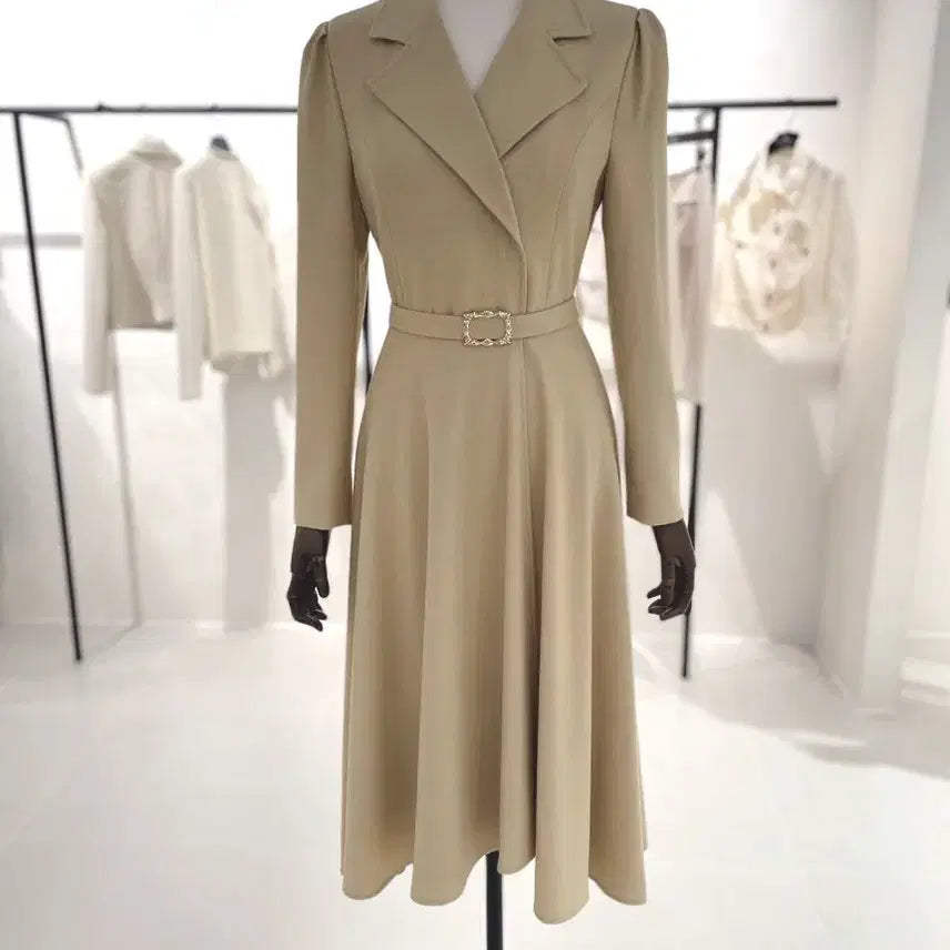 [BUNJANG] MojoSphin Park Shin-hye Flare Midi Dress / 모조에스핀 박신혜 착용한 플레어 원피스