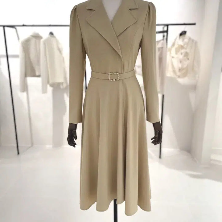 [BUNJANG] MojoSphin Park Shin-hye Flare Midi Dress / 모조에스핀 박신혜 착용한 플레어 원피스
