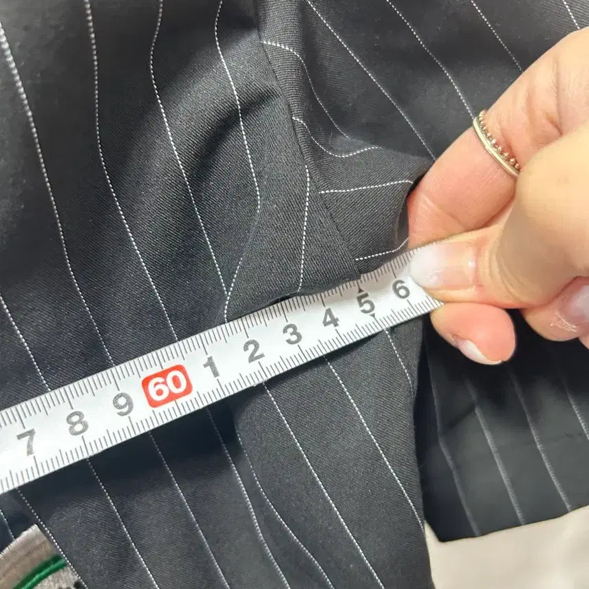 [BUNJANG] MAC BROTHER Striped Short Sleeve Shirt Black XL / MAC BROTHER 스트라이프 반팔 셔츠 블랙 XL