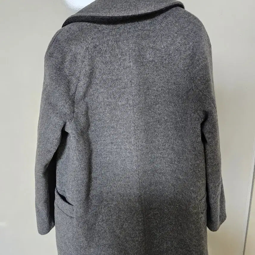 [BUNJANG] List Gray Wool Coat - Size 66 / 리스트 회색 모직 코트 66