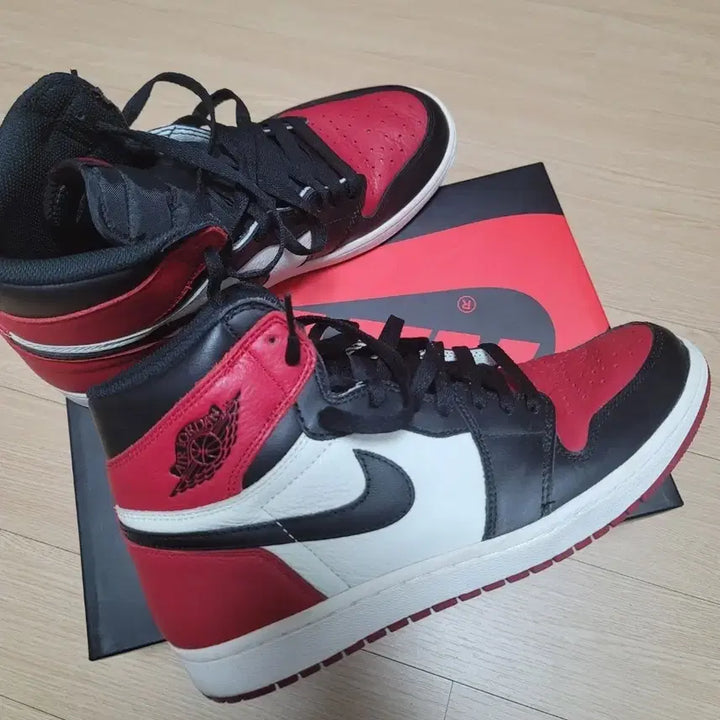 [BUNJANG] Nike Air Jordan 1 High Bred Toe Men&