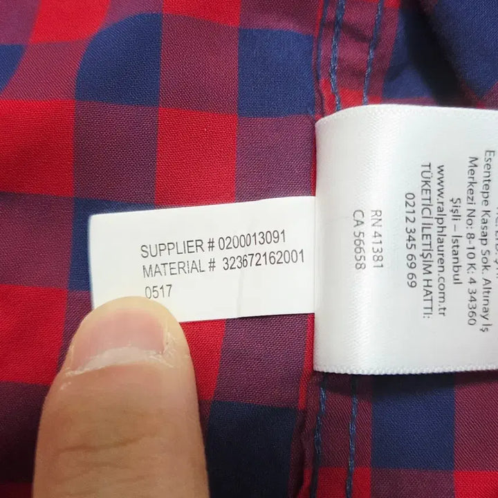 [BUNJANG] Polo Ralph Lauren Classic Check Shirt / Polo RalphLauren 폴로 랄프로렌 클래식 체크 셔츠