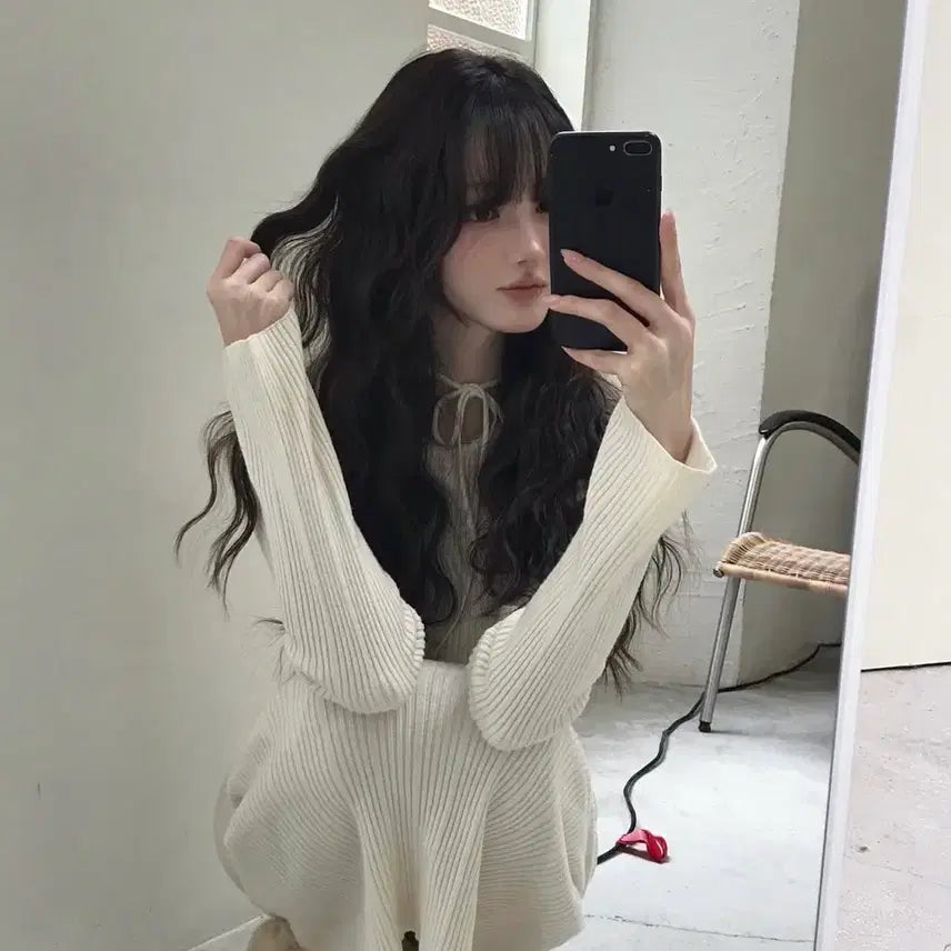 [BUNJANG] Snow Midi Skirt Ivory / 스노우 미디 스커트 아이보리