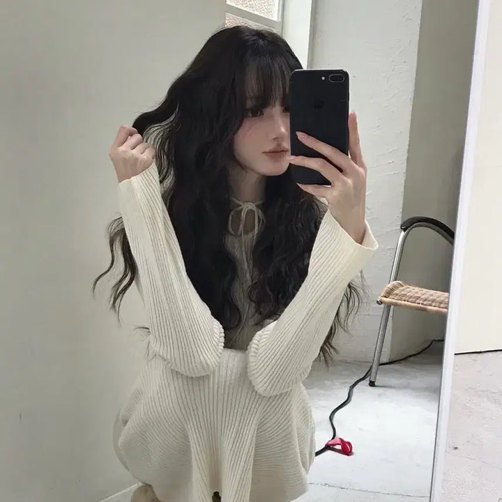 [BUNJANG] Snow Midi Skirt Ivory / 스노우 미디 스커트 아이보리